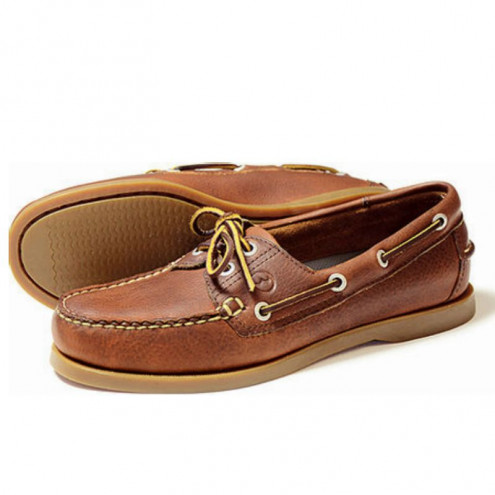 Orca Bay Creek Ladies Deck Shoe Havana Soft Leather Size 37.5
