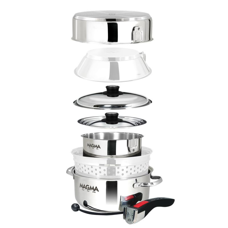 Magma 7 Piece Nesting Cookware Set Induction 50.208