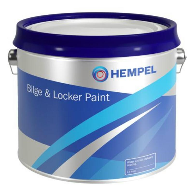 Hempel Bilge & Locker Paint White 2.5L 5112b-10000-2-5l J160224