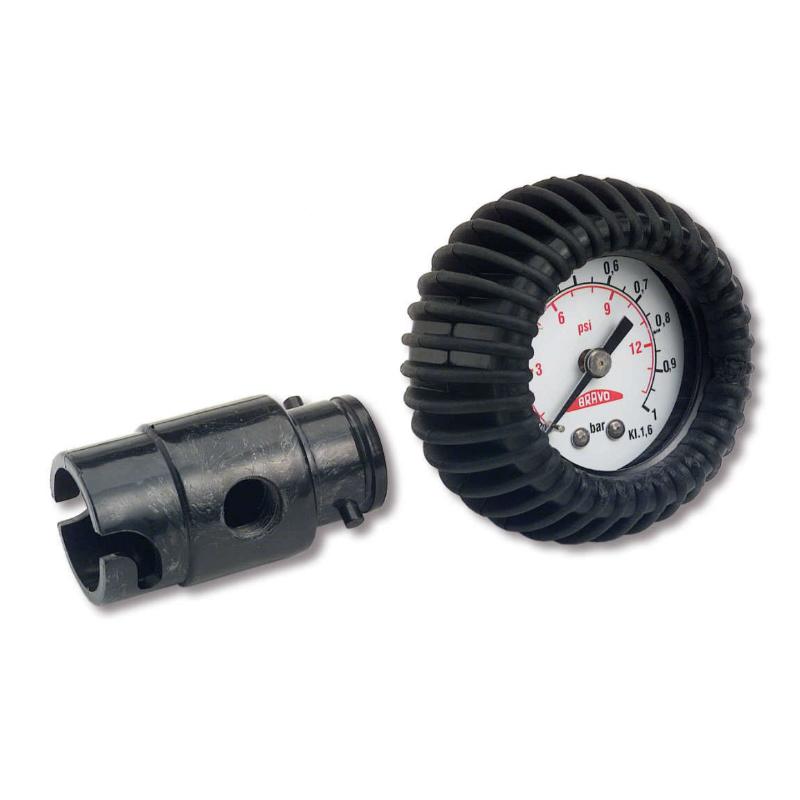 Bayonet Line In Line Pressure Gauge 1 Bar Bayonet Fitting 15198 j160224