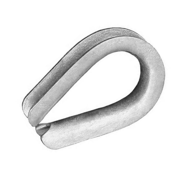 EDEC Galvanised Thimbles 3mm ! ed910003 J071123