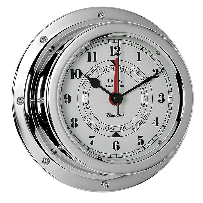Fitzroy Tide Clock QuickFix Chrome 5.5" 6756 j160224