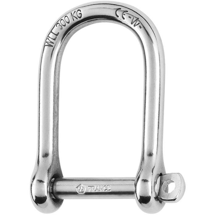 Wichard Wide Self Locking Forged Shackle CE Stamped 10 mm 1265 j160224