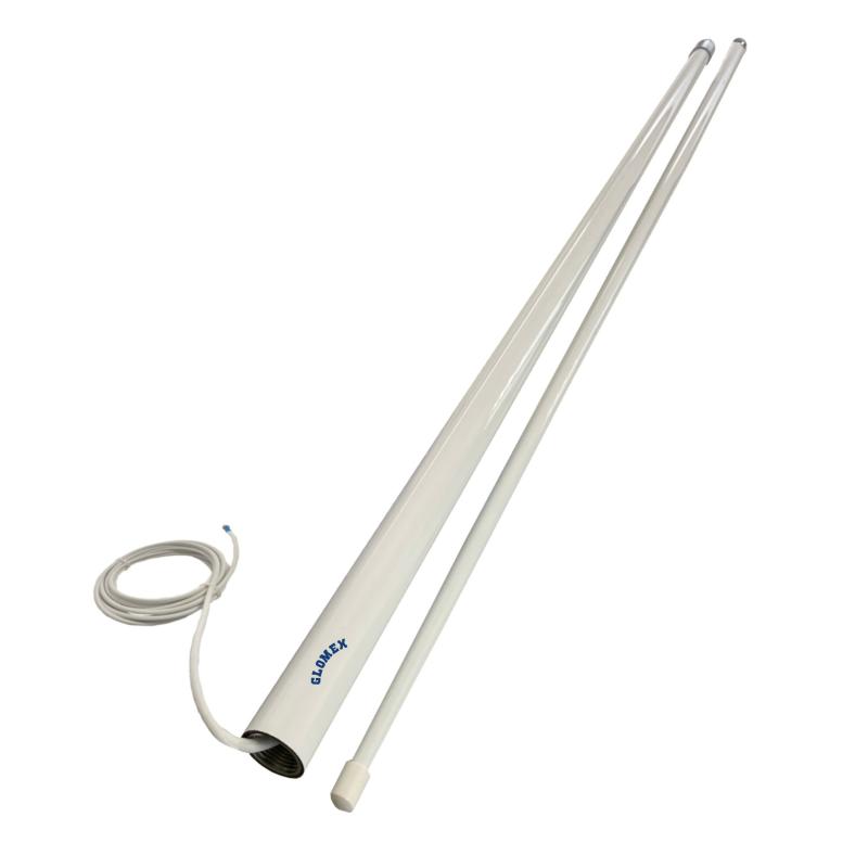 GLOMEX Antenna VHF Marina 1.2m - 3dB, Filettatura 1”X14, Modello RA300 Glomeasy - Foto 10
