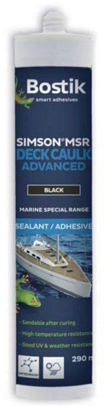 Deck Caulk Bostik Simson MSR Black 290ml bf-msr-dc-290 j160224