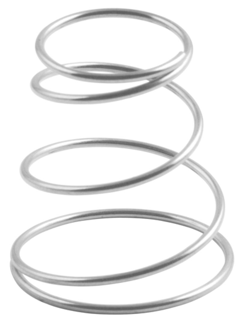 Small Conical Stainless Steel Spring Pair 4034 j160224