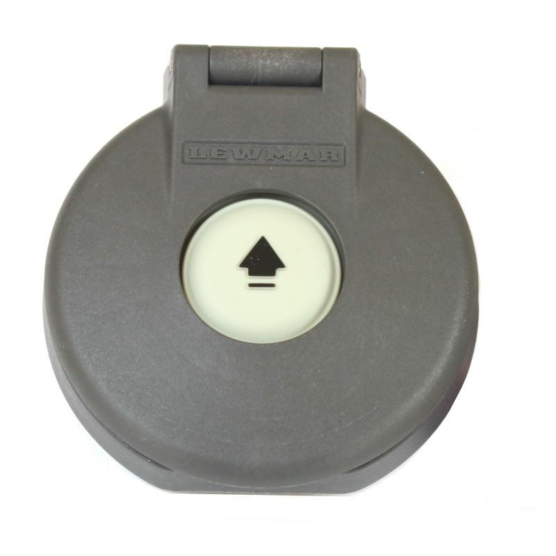 Lewmar Electric Deck Switch Open Lid Grey L68000970