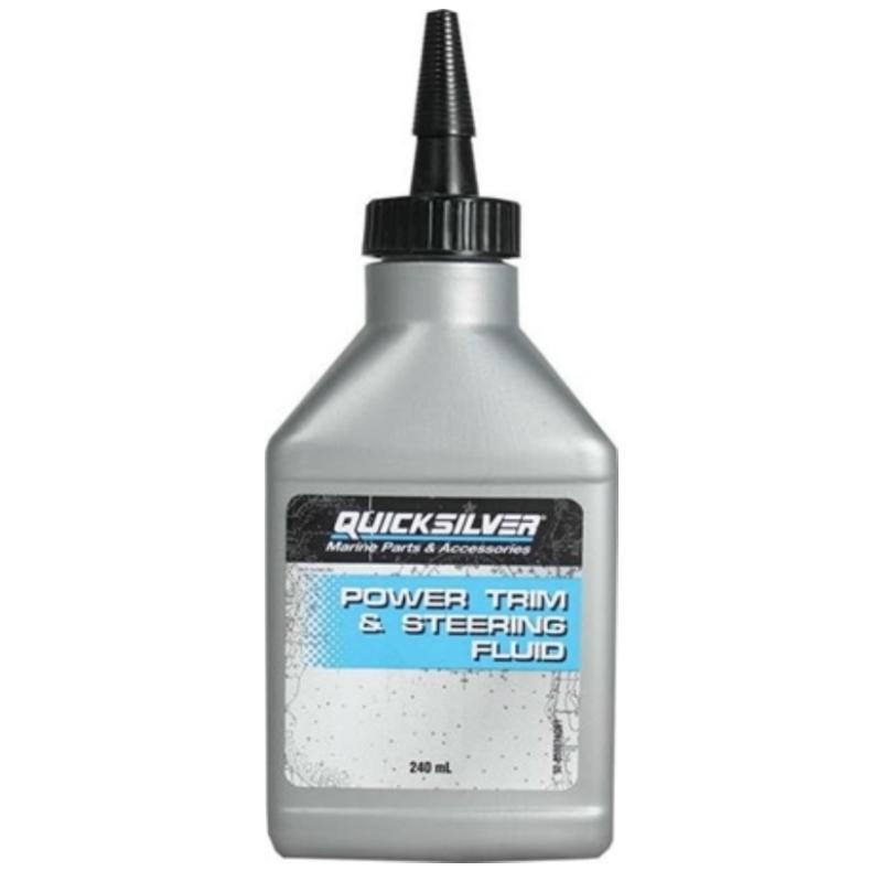 Quicksilver Oil PowerTrim & Steering Fluid 236ml 92.858074qb1 j160224