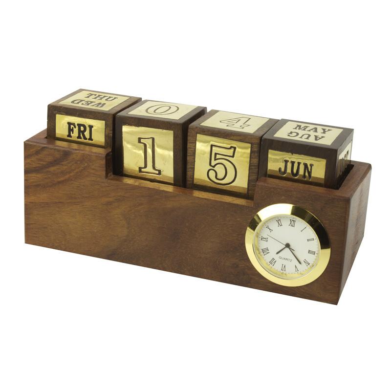 Desk Clock & Calendar 5730 j160224